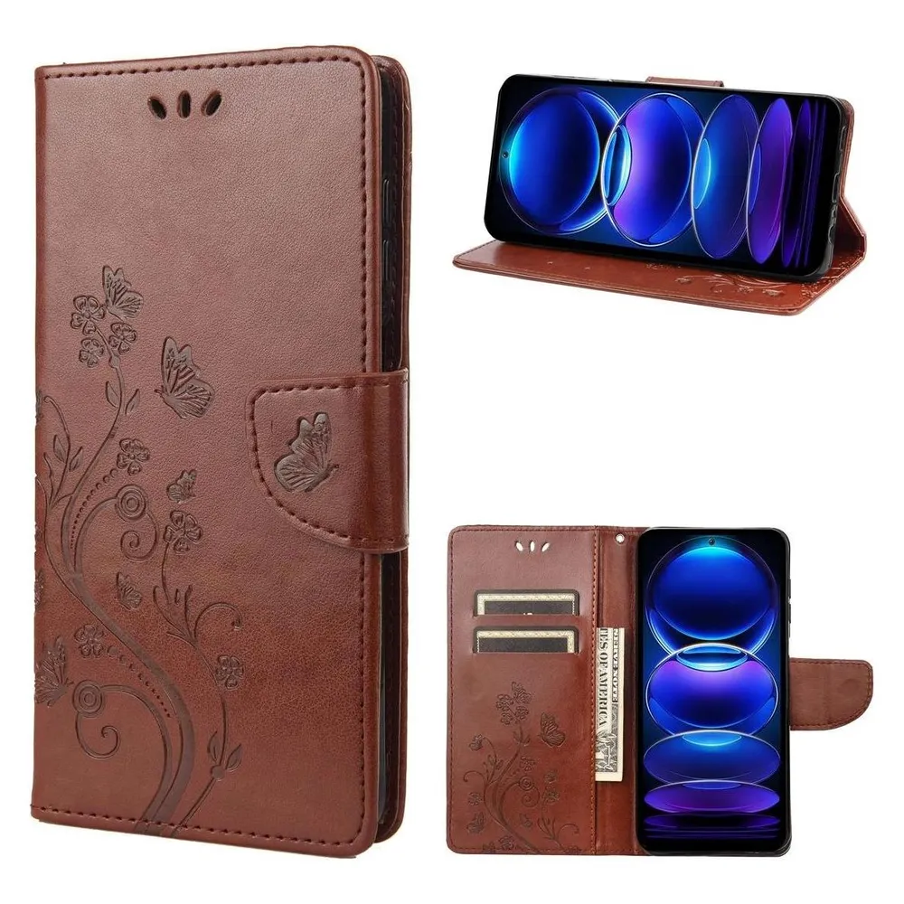 König Design Hülle Handy Schutz für Xiaomi Redmi Note 12 Poco X5 5G Case Cover Tasche Wallet (Xiaomi Redmi Note 12 5G)