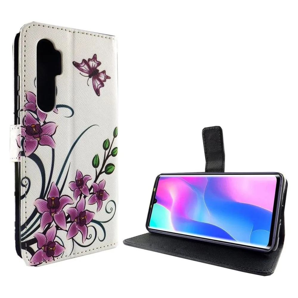 König Design Hülle Handy Schutz für Xiaomi Mi Note 10 Lite Case Cover Tasche Wallet Etui Neu (Xiaomi Mi Note 10 Lite)