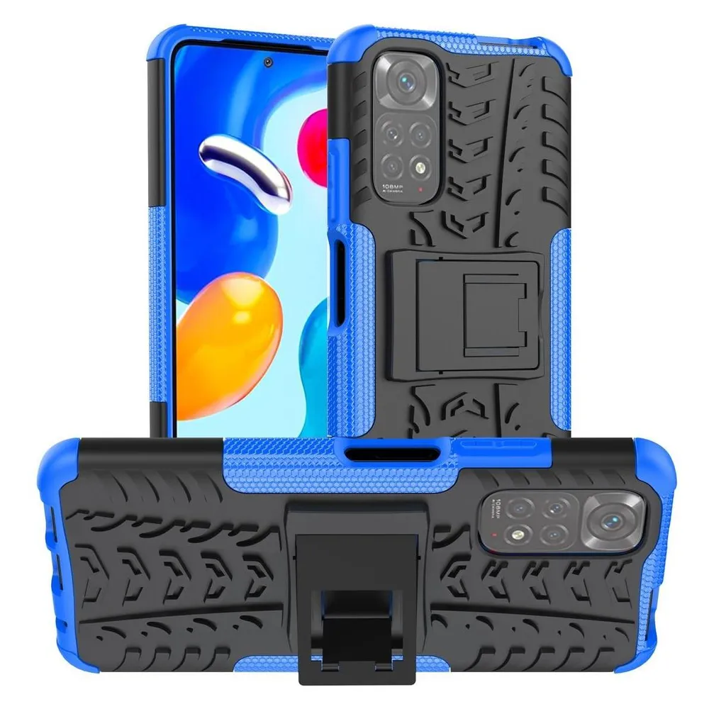 König Design Hülle Handy Schutz für Xiaomi Redmi Note 11 Case Cover Bumper Etuis Halter Neu (Xiaomi Redmi Note 11)