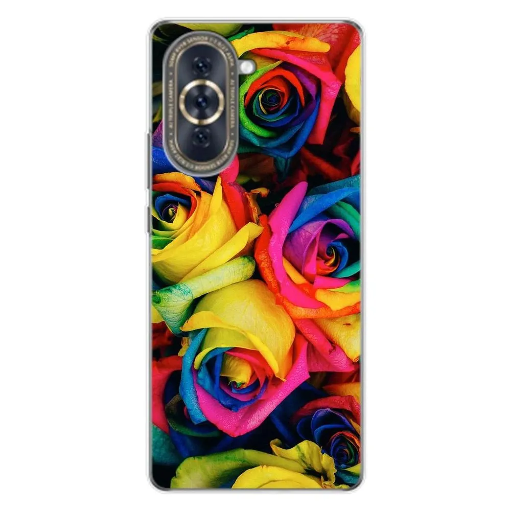 König Design Hülle Handy Schutz für Huawei nova 10 Case Cover Tasche Bumper Etuis TPU Neu (Huawei Nova 10)