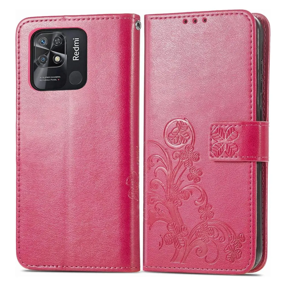 König Design Hülle Handy Schutz für Xiaomi Redmi 10C Case Cover Bumper Kartenfach Etuis Neu (Xiaomi Redmi 10C)
