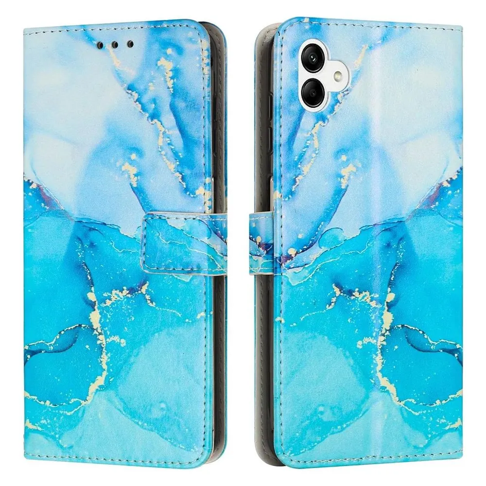 König Design Hülle Handy Schutz für Samsung Galaxy A04e A34 A54 Case Cover Marmor Tasche Etui (Samsung Galaxy A04e, Samsung Galaxy A34, Samsung Galaxy A54)