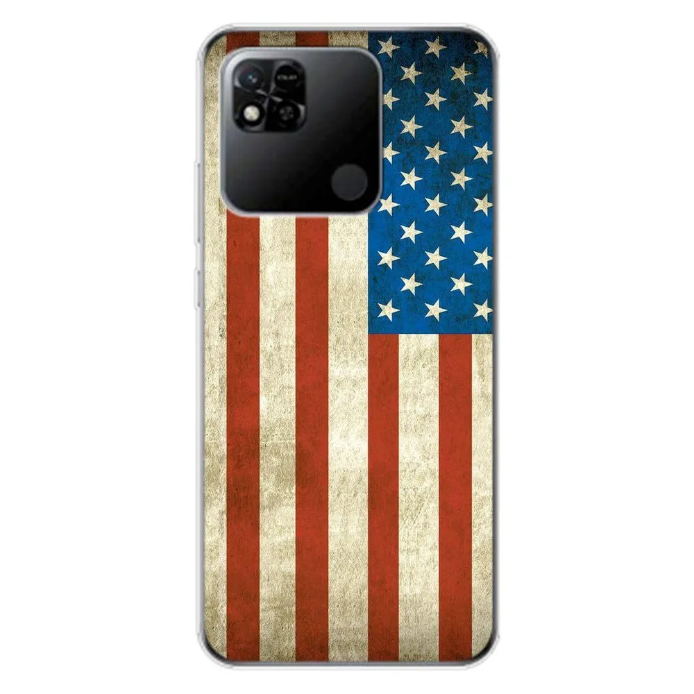 König Design Hülle Handy Schutz für Xiaomi Redmi 10A Case Cover Tasche Bumper Etuis TPU Neu (Xiaomi Redmi 10A)