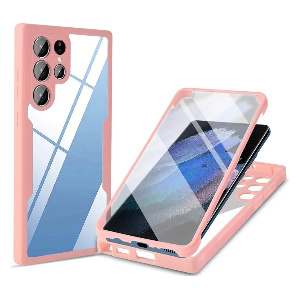 König Design Hülle Handy Schutz für Samsung Galaxy S22 Ultra 5G Case Full Cover Tasche Bumper (Samsung Galaxy S22 Ultra 5G)