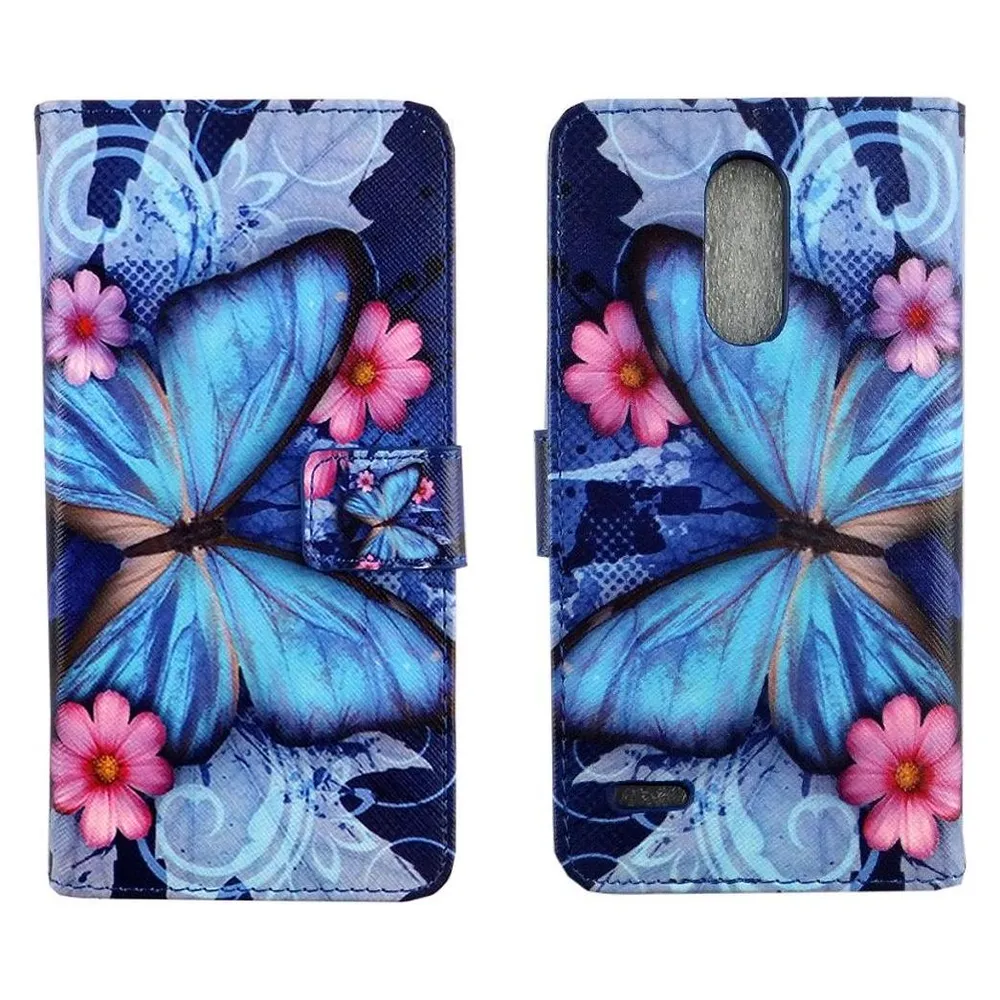 König Design Hülle Handy Schutz für LG K8 (2018) Case Cover Tasche Wallet Etui Handyhülle Neu (LG K8 2018)