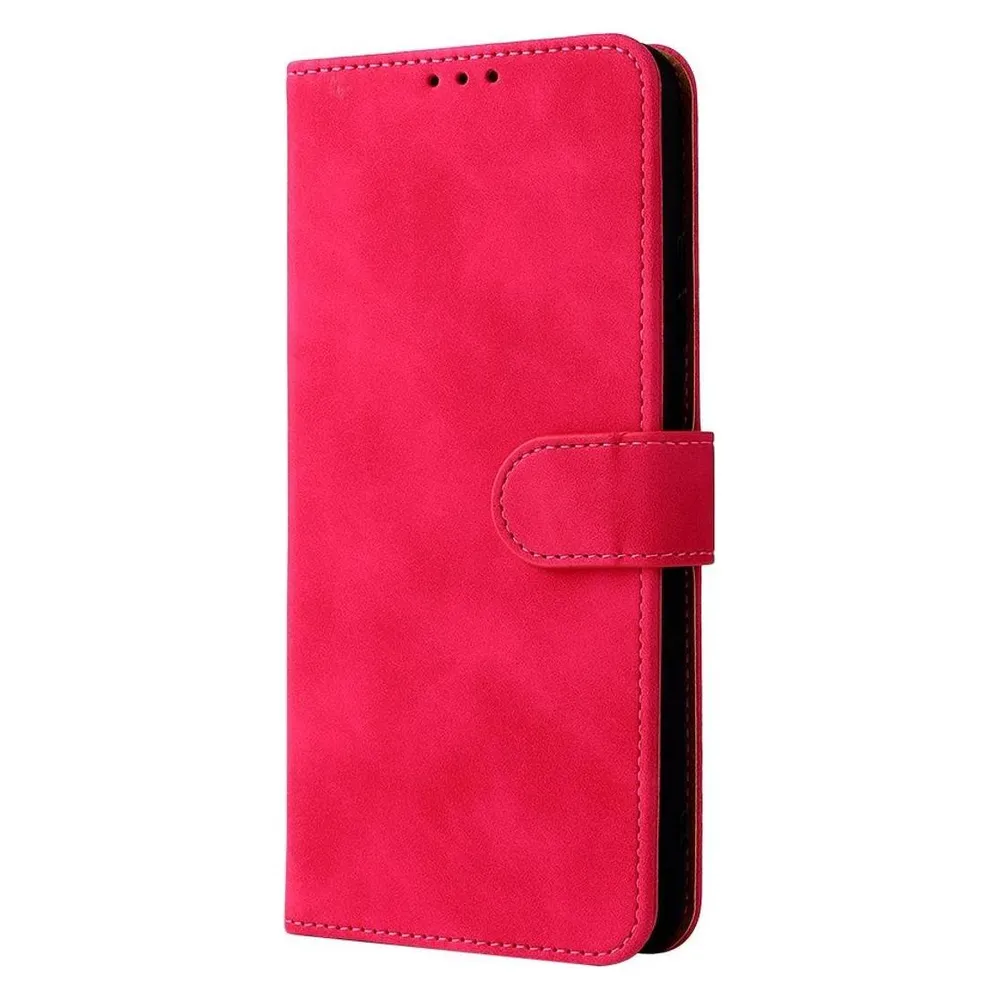 König Design Hülle Handy Schutz für ZTE Blade V30 Vita Case Flip Cover Tasche Etuis Schwarz (ZTE Blade V30 Vita)