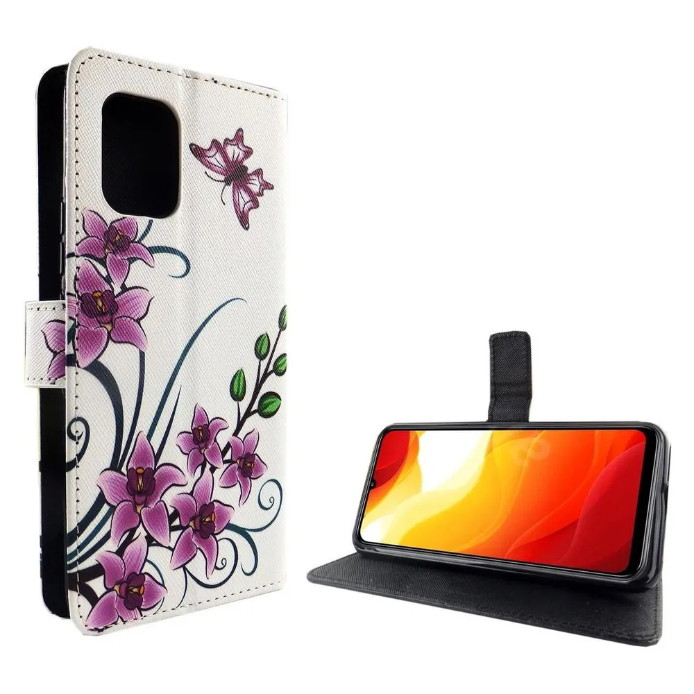 König Design Hülle Handy Schutz für Xiaomi Mi 10 Lite 5G Case Cover Tasche Wallet Etui Bumper (Xiaomi Mi 10 Lite 5G)