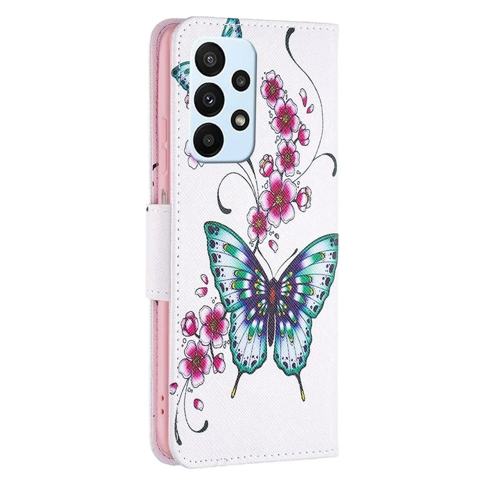 König Design Hülle Handy Schutz für Samsung Galaxy A23 Case Cover Tasche Wallet Etui 360 Grad (Samsung Galaxy A23)