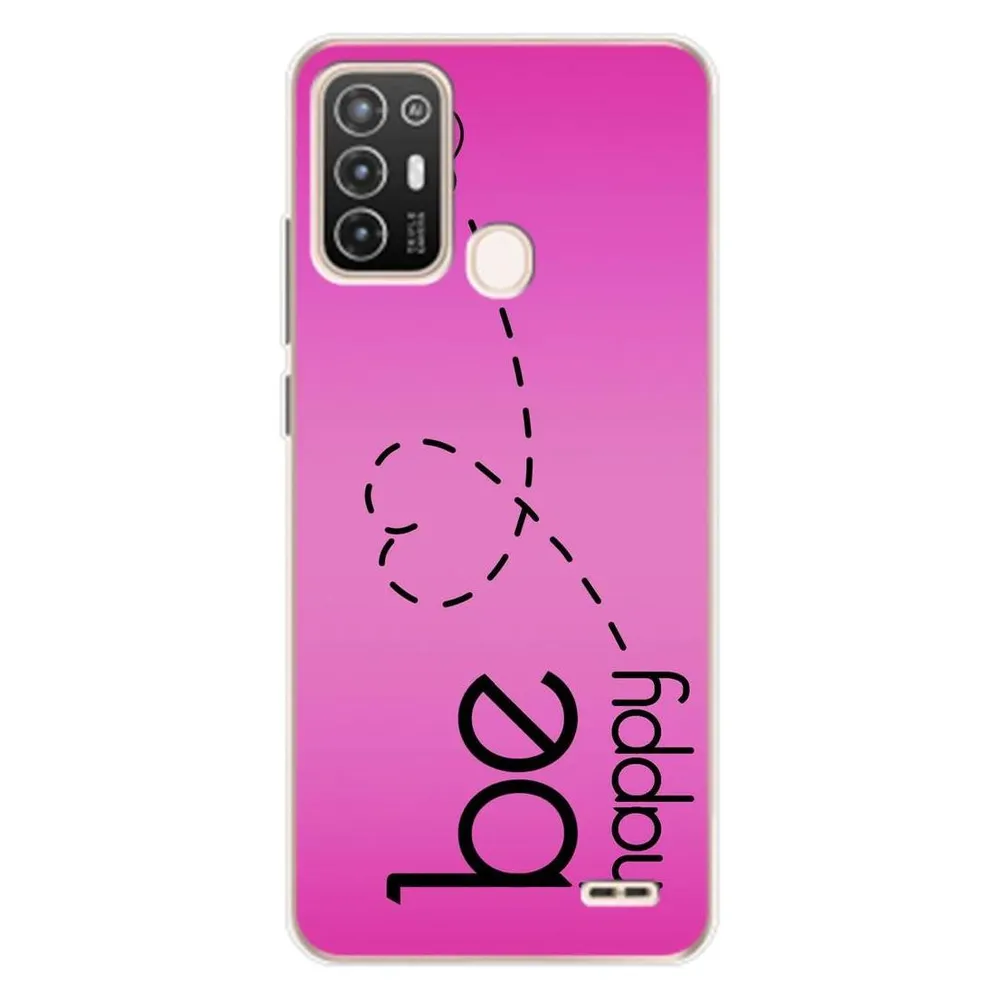 König Design Hülle Handy Schutz für ZTE Blade A52 Case Cover Tasche Bumper Etuis Backcover (ZTE Blade A52)