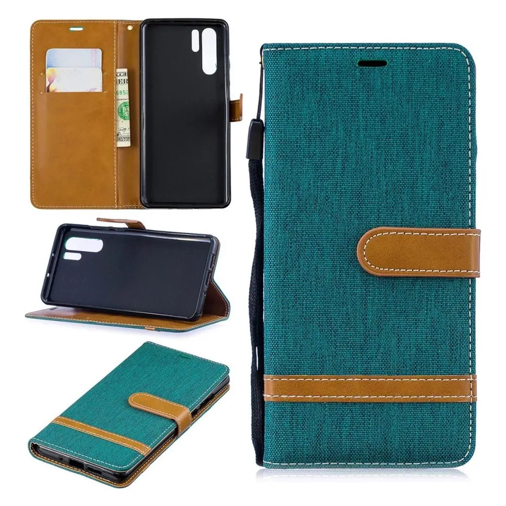 König Design Hülle Handy Schutz für Huawei P30 Pro Case Cover Tasche Wallet Etui Handyhülle (Huawei P30 Pro)