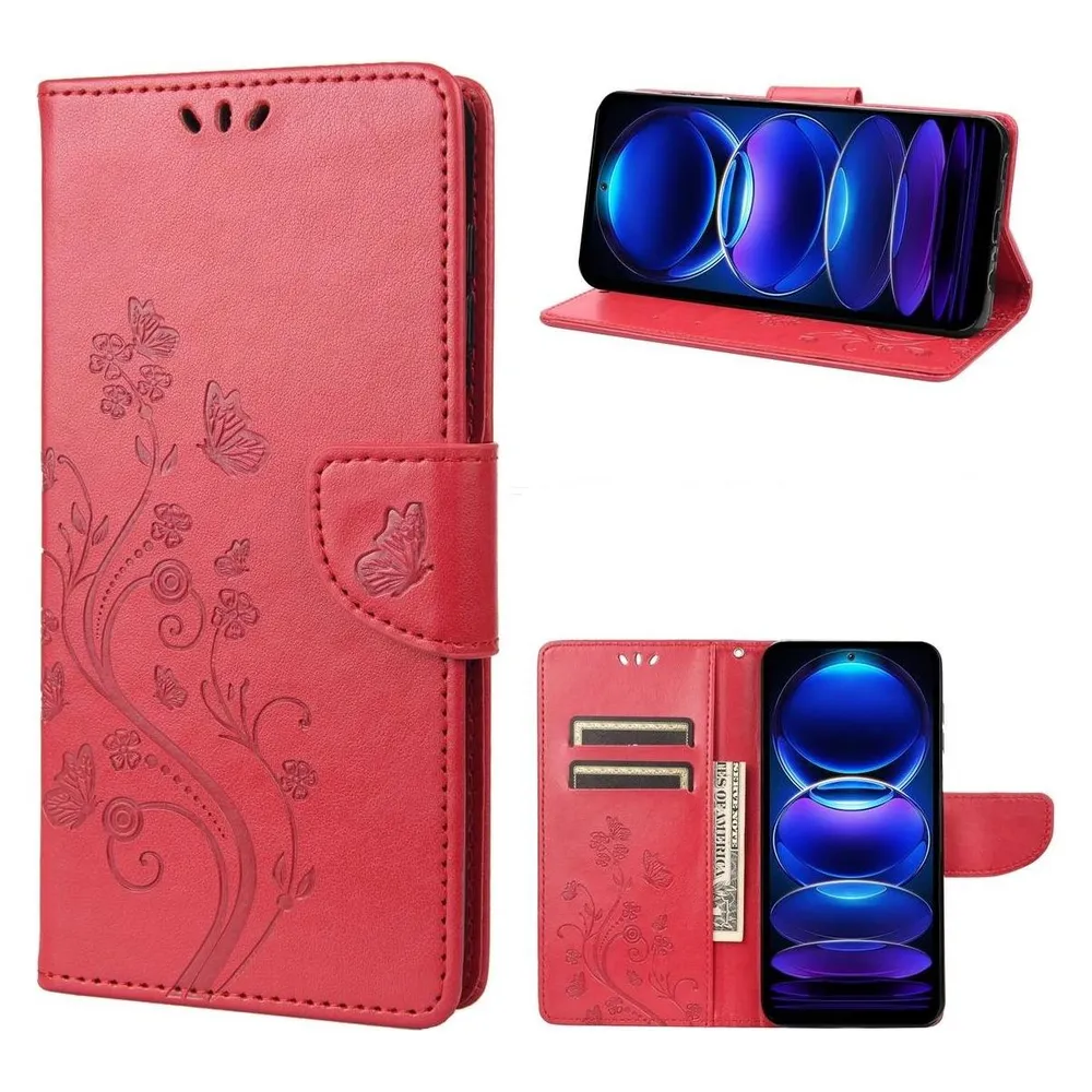 König Design Hülle Handy Schutz für Xiaomi Redmi Note 12 Poco X5 5G Case Cover Tasche Wallet (Xiaomi Redmi Note 12 5G)
