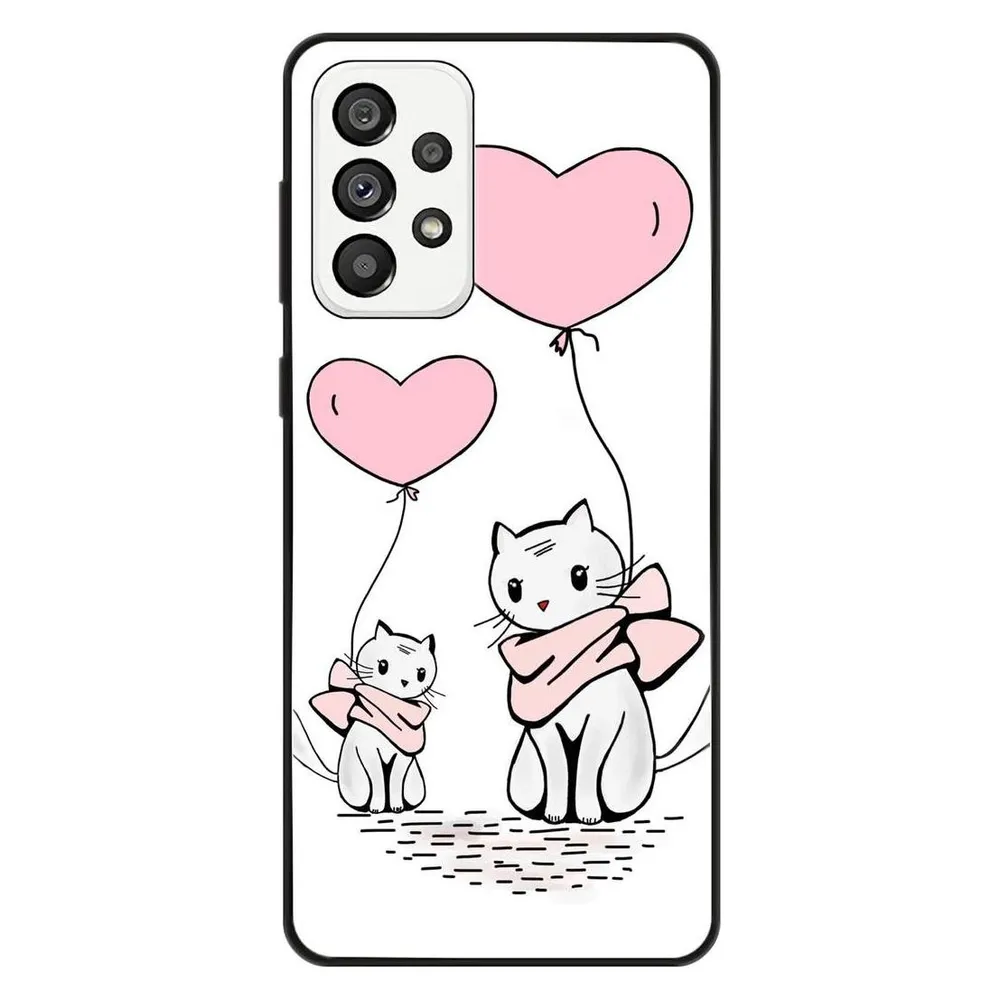 König Design Hülle Handy Schutz für Samsung Galaxy A73 5G Case Cover Tasche Bumper Etuis TPU (Samsung Galaxy A73 5G)