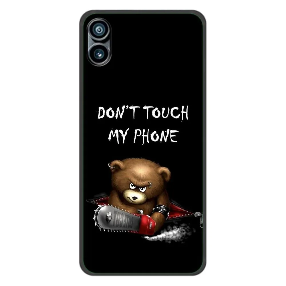 König Design Hülle Handy Schutz für Nothing Phone 1 Case Cover Tasche Bumper Etuis TPU Neu (Nothing Phone (1))