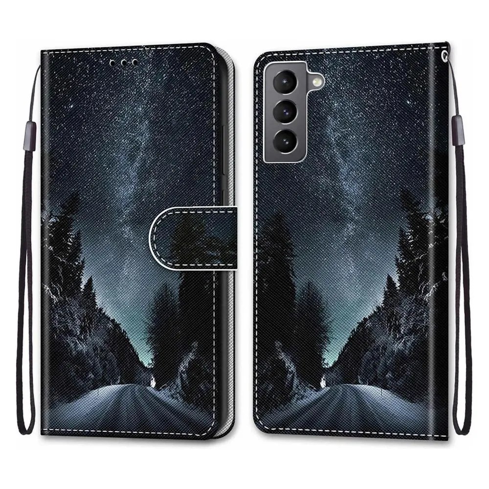 König Design Hülle Handy Schutz für Samsung Galaxy S22 5G Case Flip Cover Tasche Etui Bumper (Samsung Galaxy S22 5G)