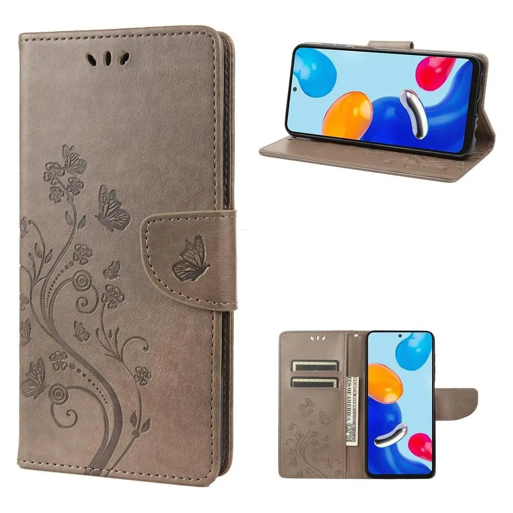 König Design Hülle Handy Schutz für Xiaomi Redmi Note 11 Case Cover Tasche Etui Bumper Wallet (Xiaomi Redmi Note 11)