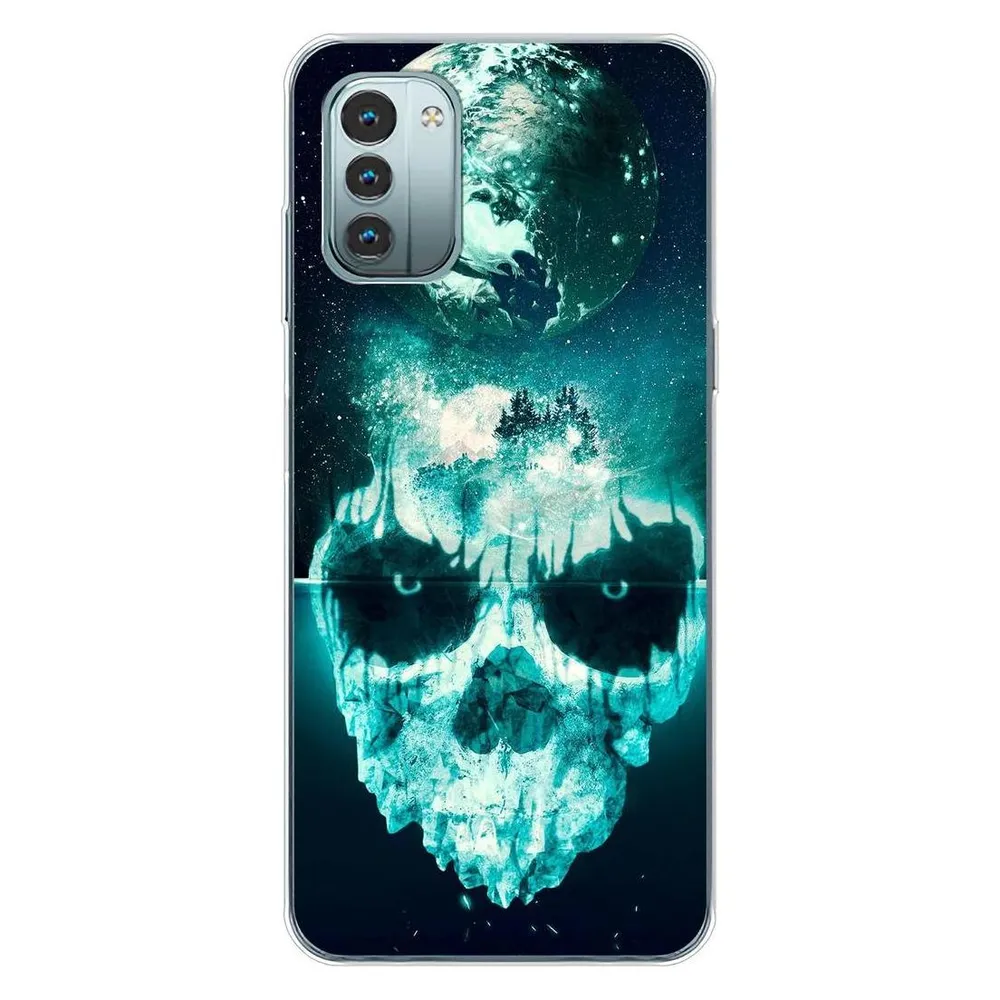 König Design Hülle Handy Schutz für Nokia G11 Case Cover Tasche Bumper Etuis Backcover TPU (Nokia G11)