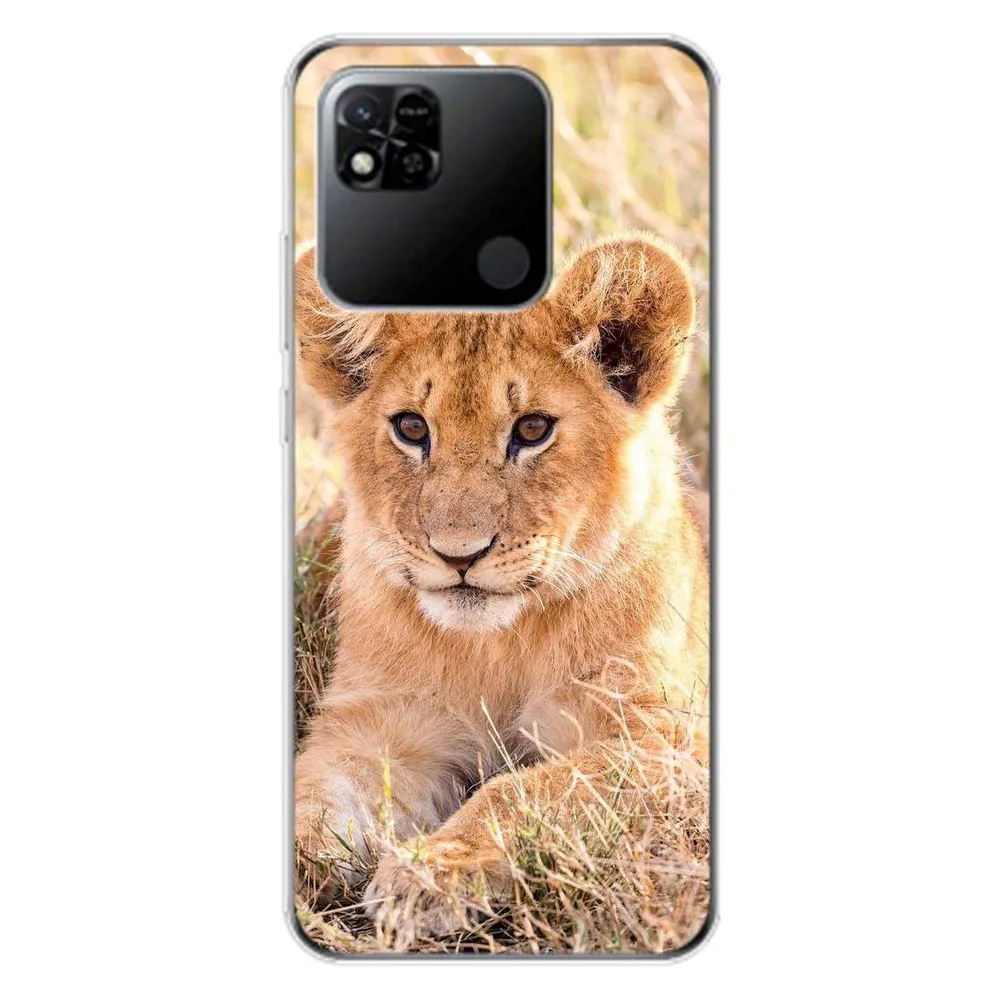 König Design Hülle Handy Schutz für Xiaomi Redmi 10A Case Cover Tasche Bumper Etuis TPU Neu (Xiaomi Redmi 10A)
