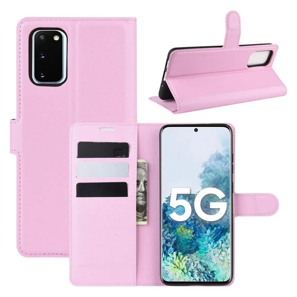 König Design Hülle Handy Schutz für Samsung Galaxy S20 FE Case Cover Tasche Etui Bumper Rosa (Samsung Galaxy S20 FE)