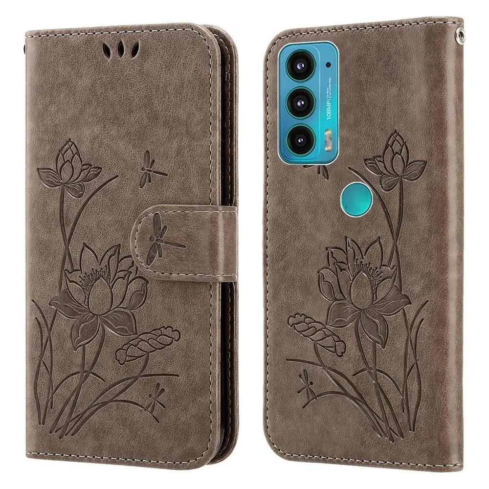 König Design Hülle Handy Schutz für Motorola Moto E20 / E30 / E40 Case Cover Tasche Wallet (Motorola Moto E20)