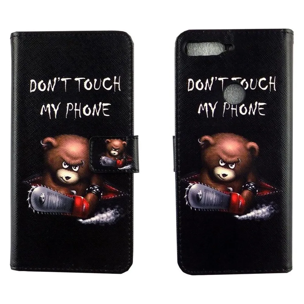 König Design Hülle Handy Schutz für Huawei Honor 7C Case Cover Tasche Wallet Etui Handyhülle (Huawei Honor 7C)