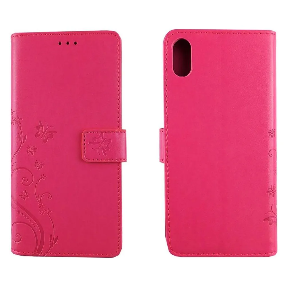 König Design Hülle Handy Schutz für Apple iPhone XS Max Case Cover Tasche Wallet Etui Bumper (Apple iPhone XS Max)