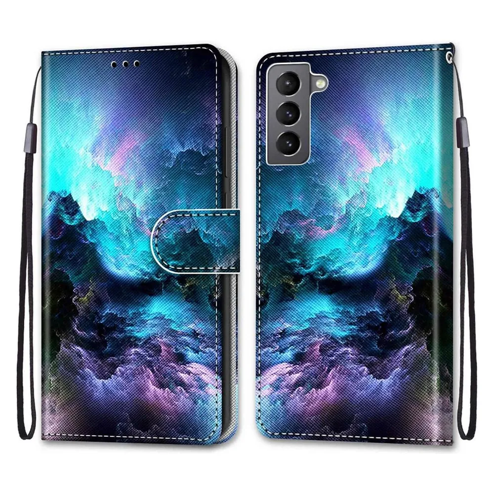 König Design Hülle Handy Schutz für Samsung Galaxy S22 5G Case Flip Cover Tasche Etui Bumper (Samsung Galaxy S22 5G)