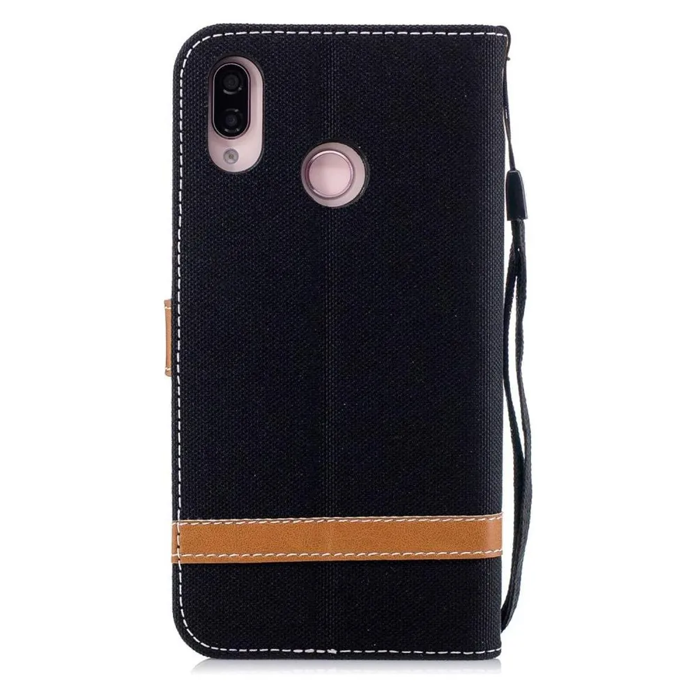 König Design Hülle Handy Schutz für Huawei P20 Lite Case Cover Tasche Wallet Etui Handyhülle (Huawei P20 Lite)