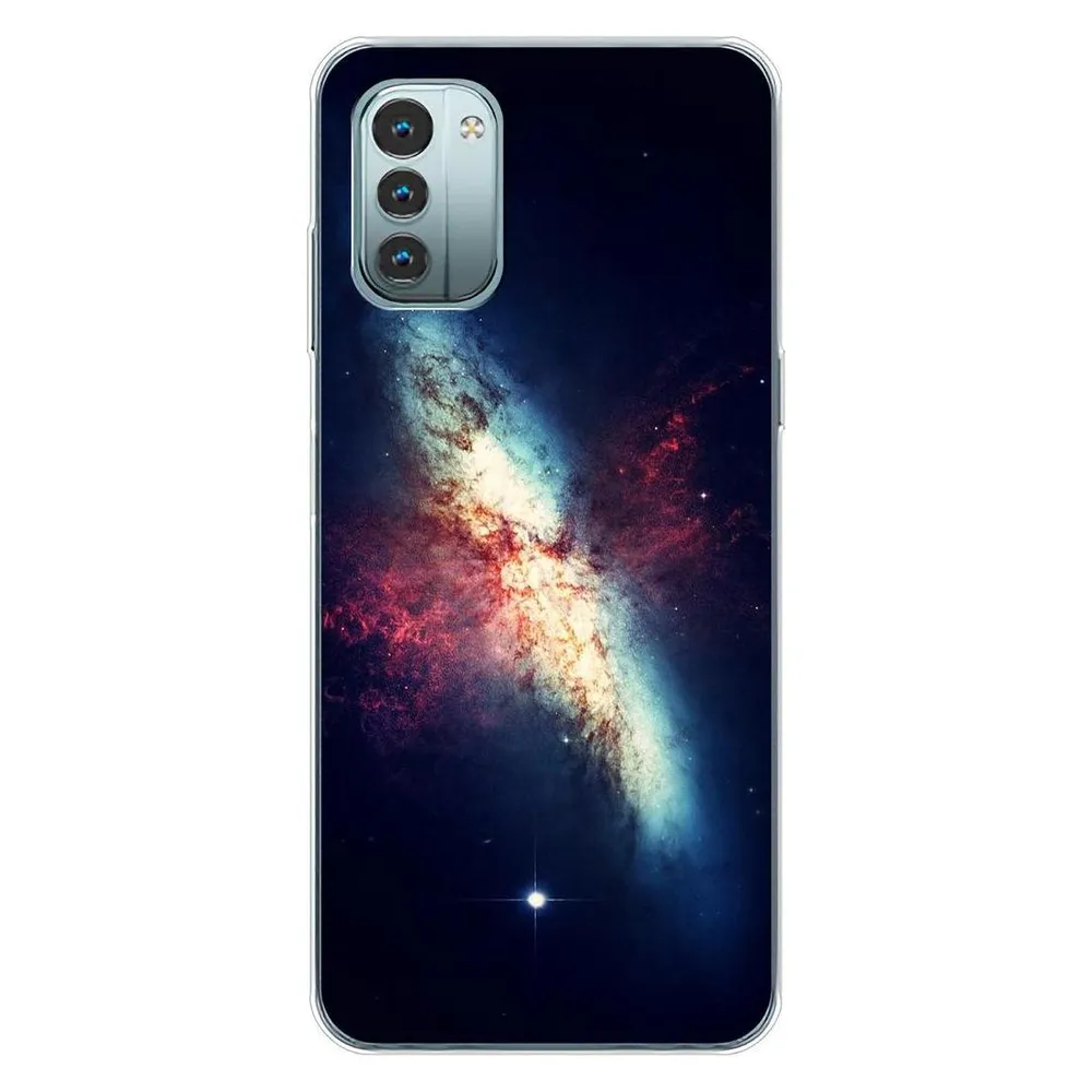 König Design Hülle Handy Schutz für Nokia G11 Case Cover Tasche Bumper Etuis Backcover TPU (Nokia G11)