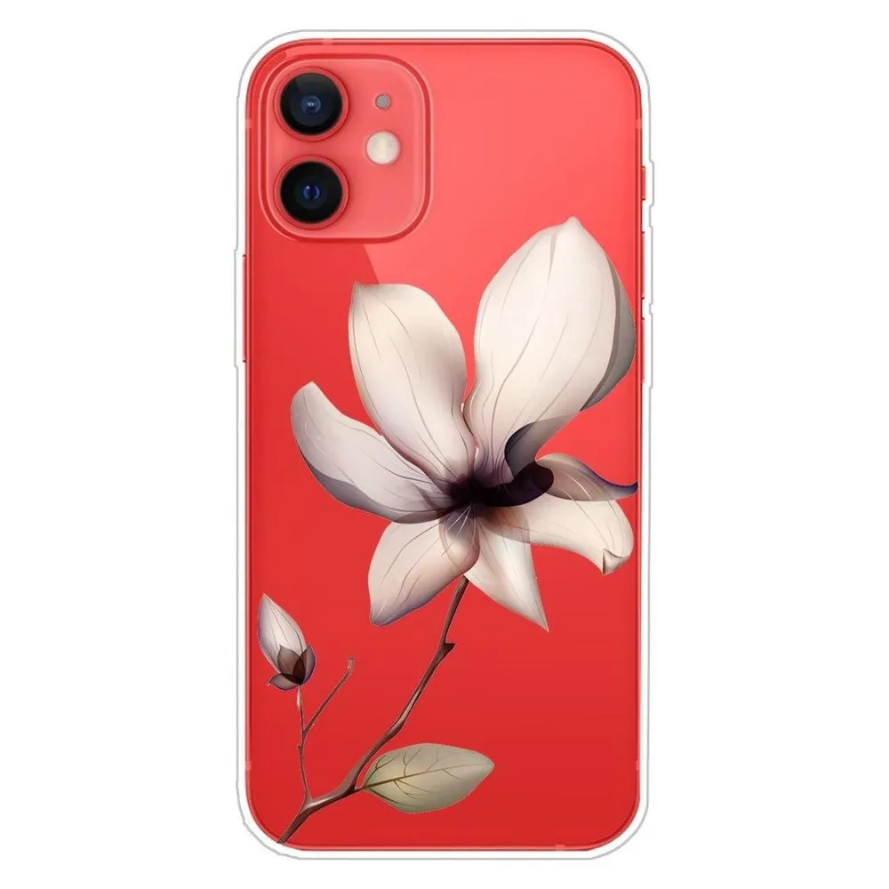 König Design Hülle Handy Schutz für Apple iPhone 13 mini Case Cover Tasche Etuis Transparent (Apple iPhone 13 mini)