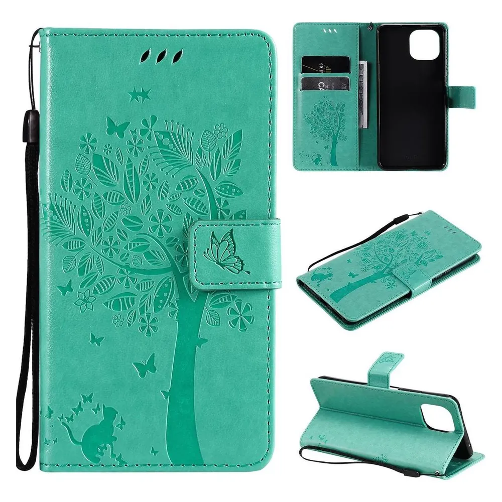König Design Hülle Handy Schutz für Xiaomi Mi 11 Lite Case Flip Cover Tasche Etuis Bumper (Xiaomi Mi 11 Lite)