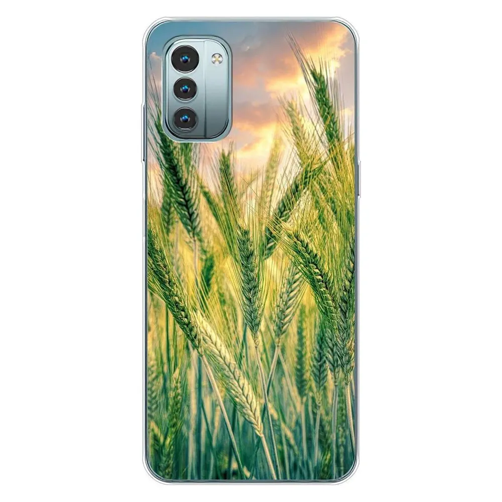 König Design Hülle Handy Schutz für Nokia G11 Case Cover Tasche Bumper Etuis Backcover TPU (Nokia G11)