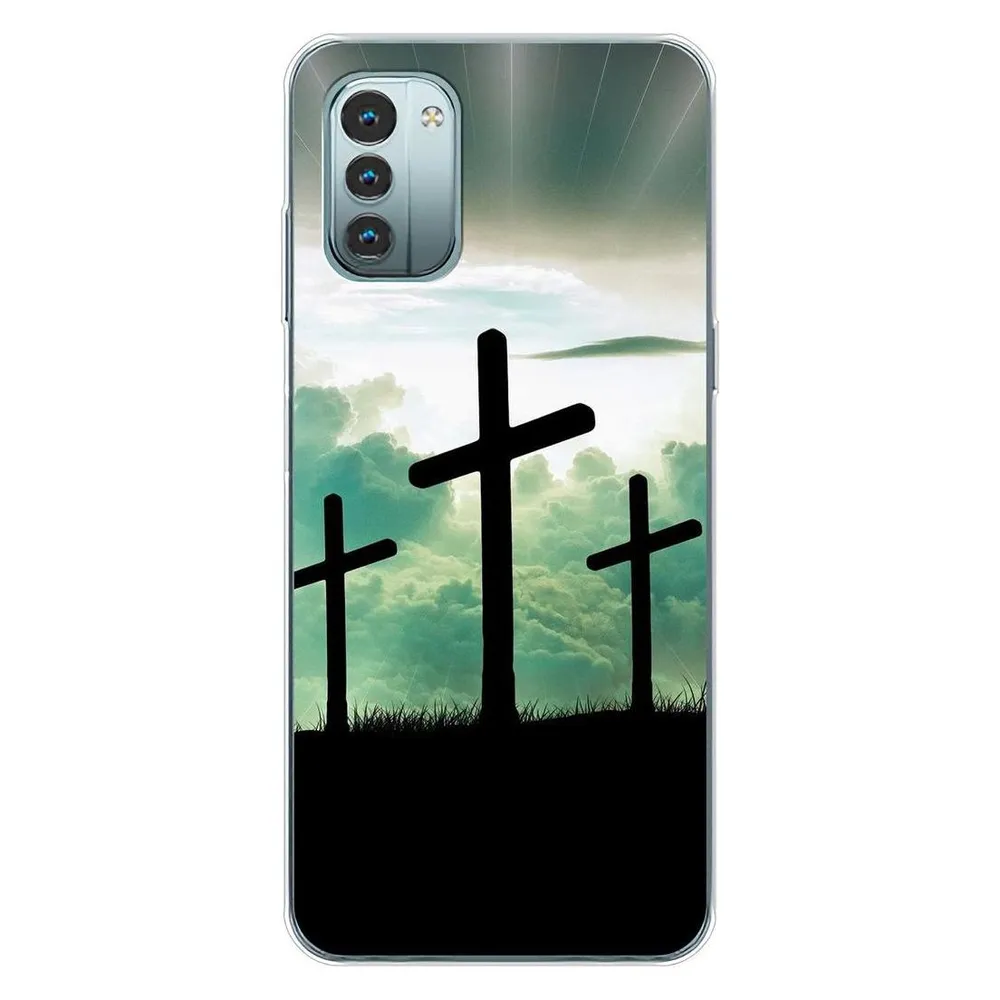 König Design Hülle Handy Schutz für Nokia G11 Case Cover Tasche Bumper Etuis Backcover TPU (Nokia G11)