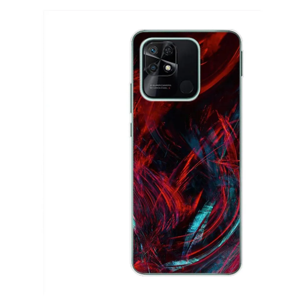 König Design Hülle Handy Schutz für Xiaomi Redmi 10C Case Cover Tasche Bumper Etuis TPU Neu (Xiaomi Redmi 10C)