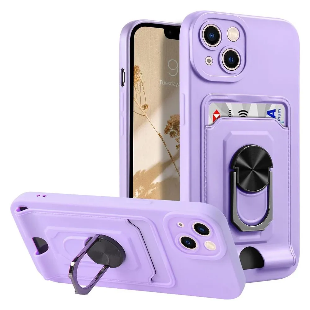 König Design Hülle Handy Schutz für Apple iPhone 14 Serie Case Cover Tasche Etuis Kartenfach (Apple iPhone 14)