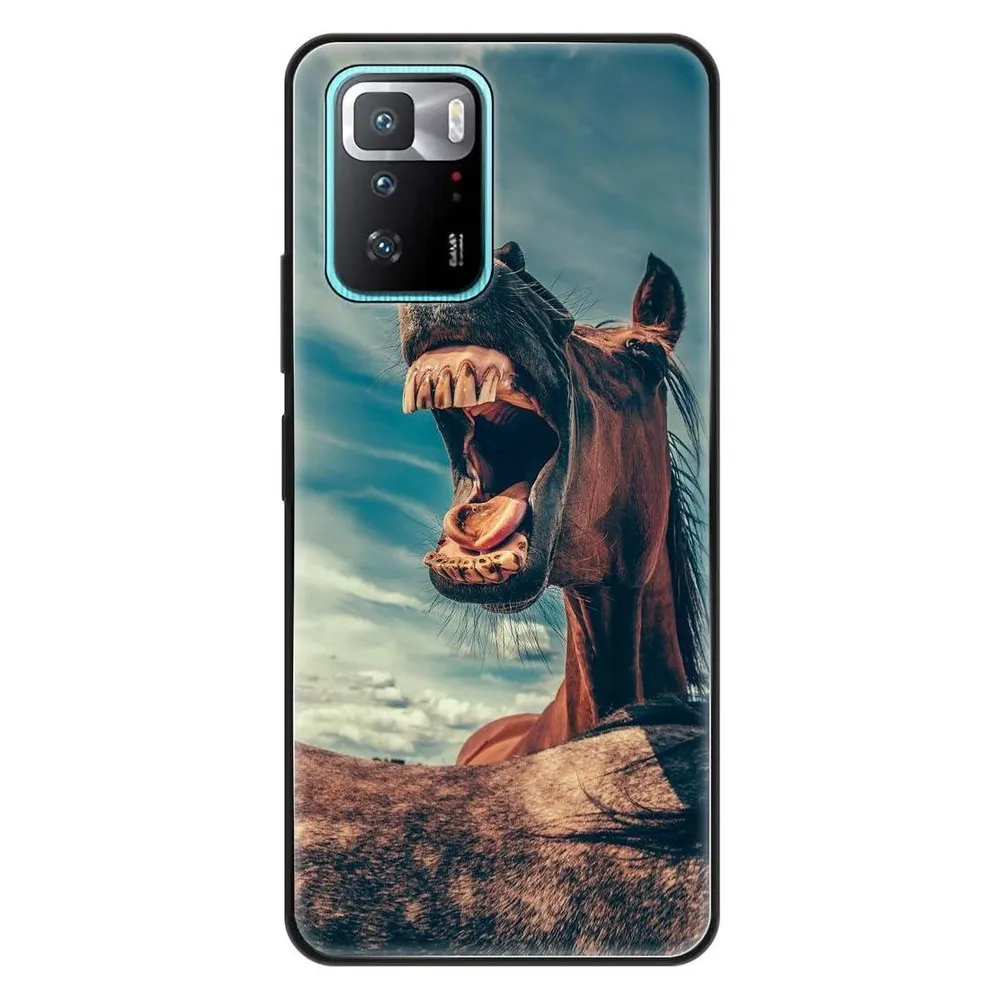König Design Hülle Handy Schutz für Xiaomi Poco X3 GT Case Cover Tasche Bumper Etuis TPU Neu (Xiaomi Poco X3 GT)