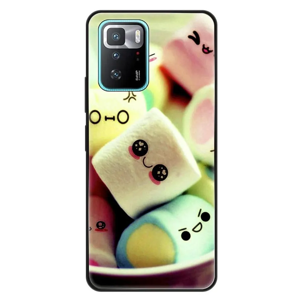 König Design Hülle Handy Schutz für Xiaomi Poco X3 GT Case Cover Tasche Bumper Etuis TPU Neu (Xiaomi Poco X3 GT)