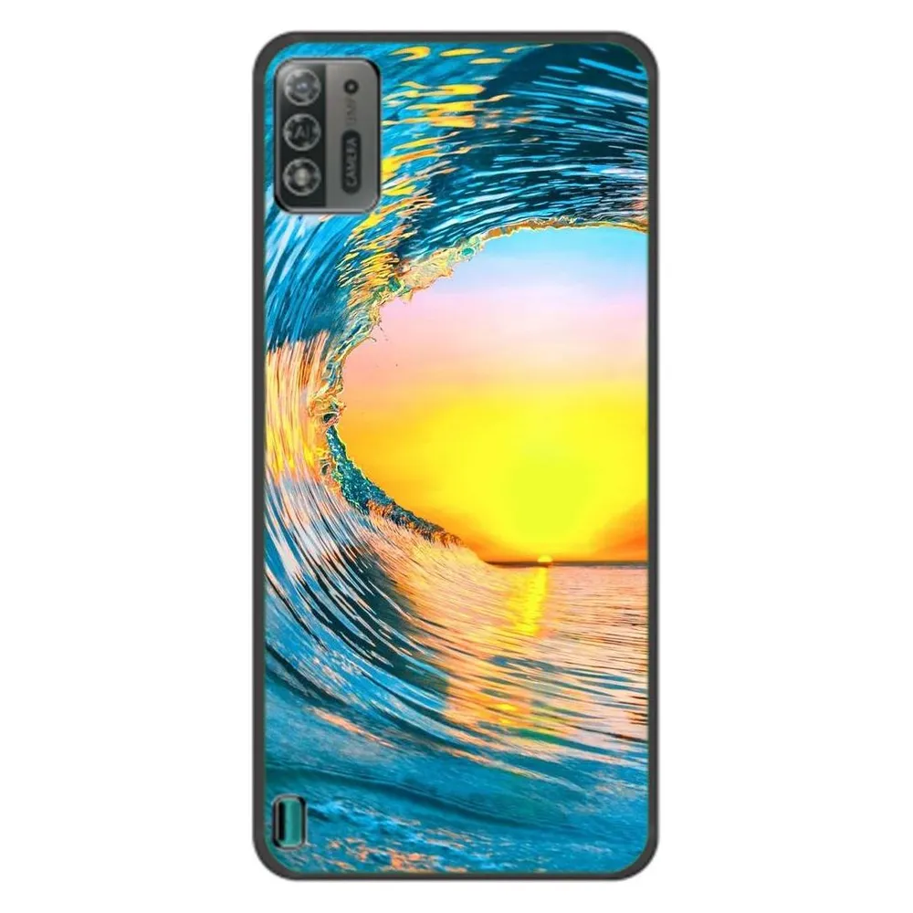 König Design Hülle Handy Schutz für ZTE Blade A52 Lite Case Cover Tasche Bumper Etuis TPU Neu (ZTE Blade A52 Lite)