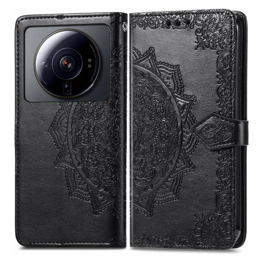 König Design Hülle Handy Schutz für Xiaomi 12S Ultra Case Cover Bumper Tasche Etuis Wallet (Xiaomi 12S Ultra)