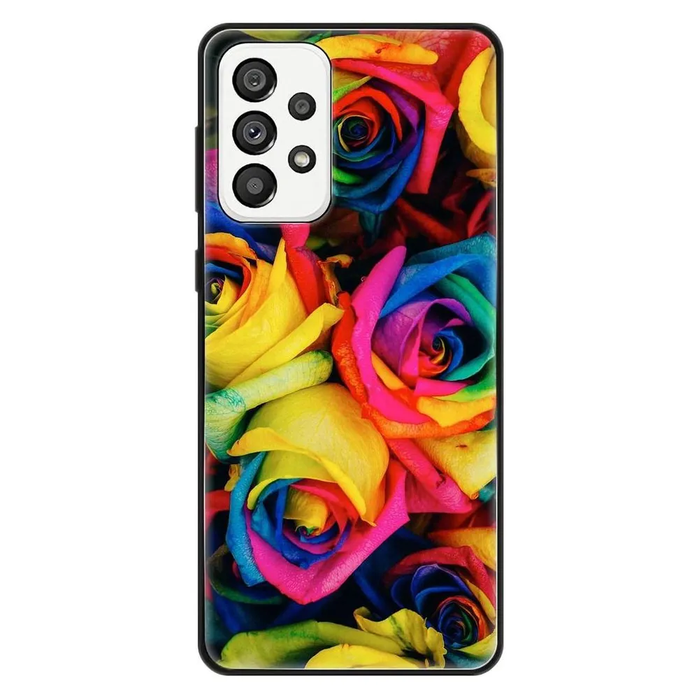 König Design Hülle Handy Schutz für Samsung Galaxy A73 5G Case Cover Tasche Bumper Etuis TPU (Samsung Galaxy A73 5G)