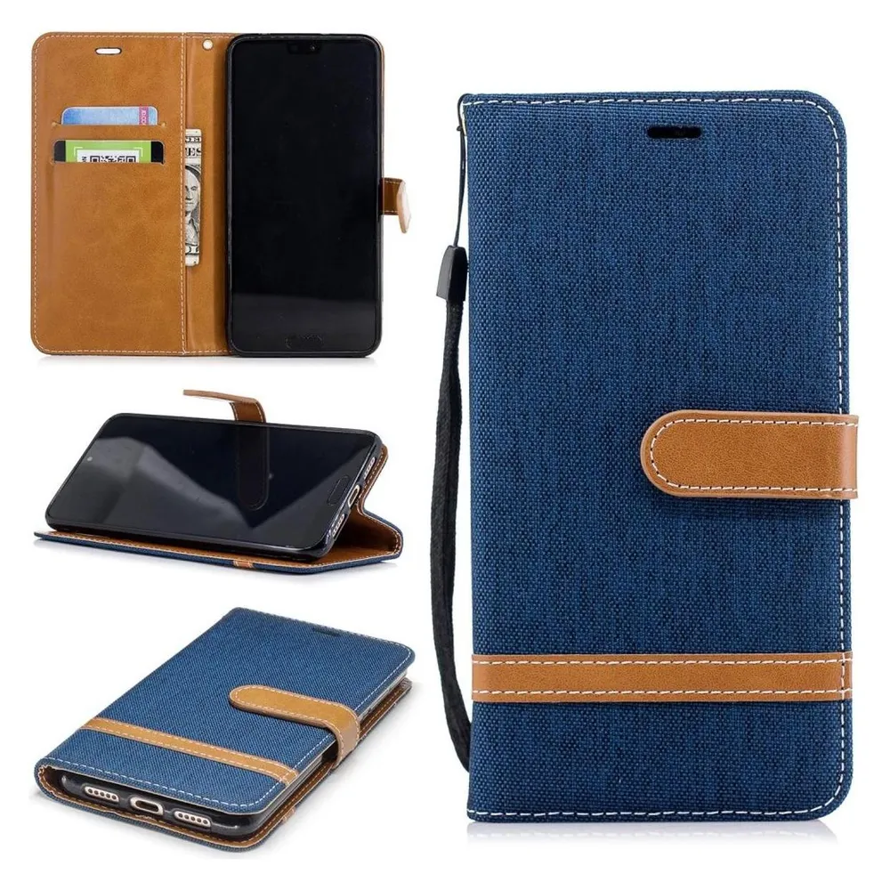 König Design Hülle Handy Schutz für Huawei P20 Pro Case Cover Tasche Wallet Etui Handyhülle (Huawei P20 Pro)