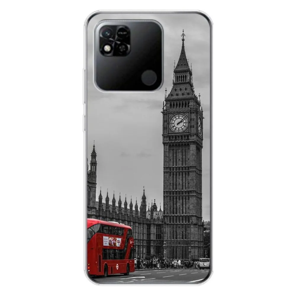 König Design Hülle Handy Schutz für Xiaomi Redmi 10A Case Cover Tasche Bumper Etuis TPU Neu (Xiaomi Redmi 10A)
