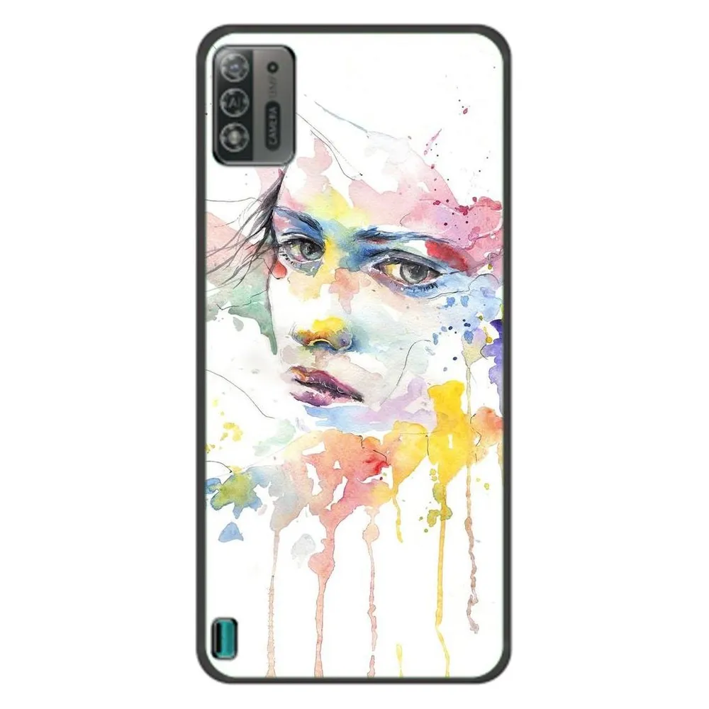 König Design Hülle Handy Schutz für ZTE Blade A52 Lite Case Cover Tasche Bumper Etuis TPU Neu (ZTE Blade A52 Lite)