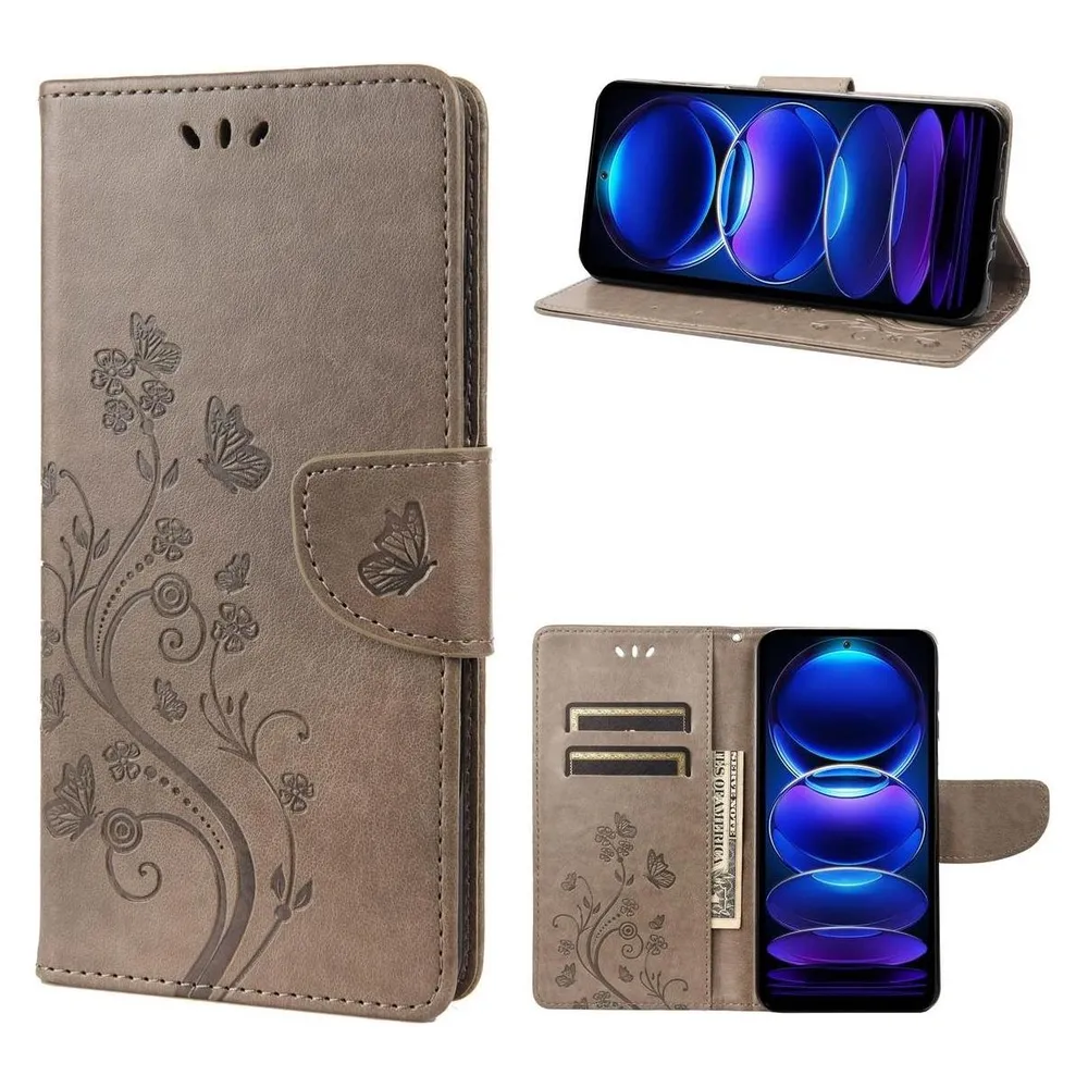 König Design Hülle Handy Schutz für Xiaomi Redmi Note 12 Poco X5 5G Case Cover Tasche Wallet (Xiaomi Redmi Note 12 5G)