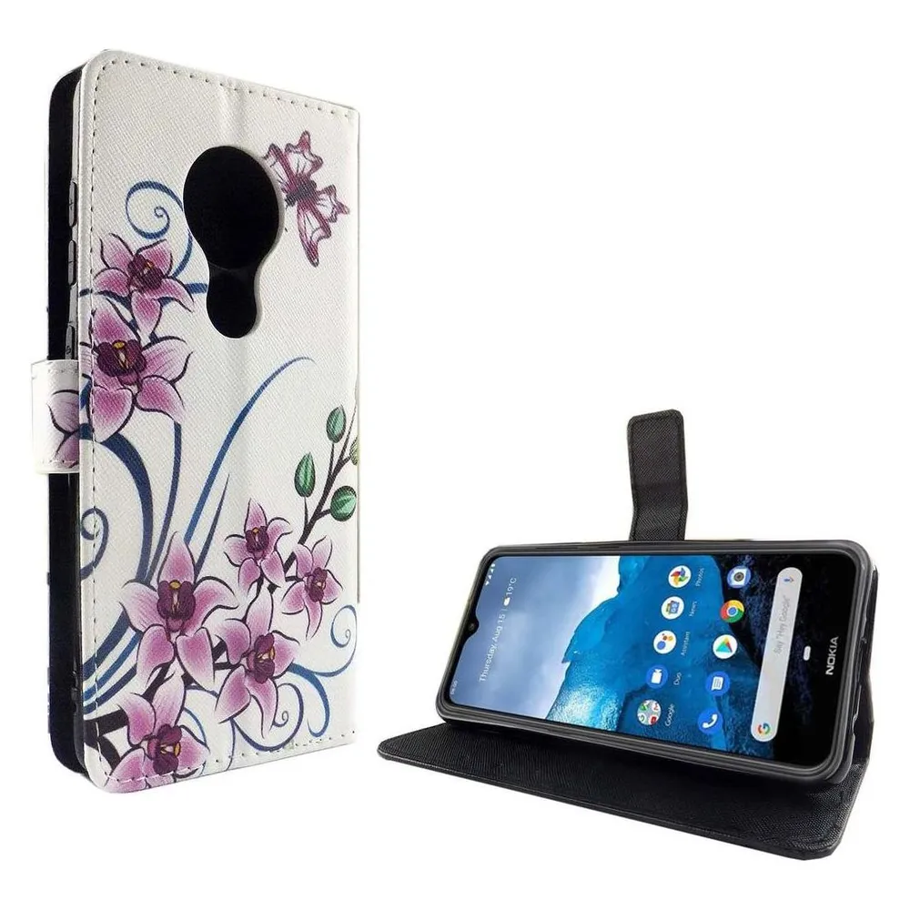 König Design Hülle Handy Schutz für Nokia 6.2 Case Cover Tasche Wallet Etui Handyhülle Bumper (Nokia 6.2)