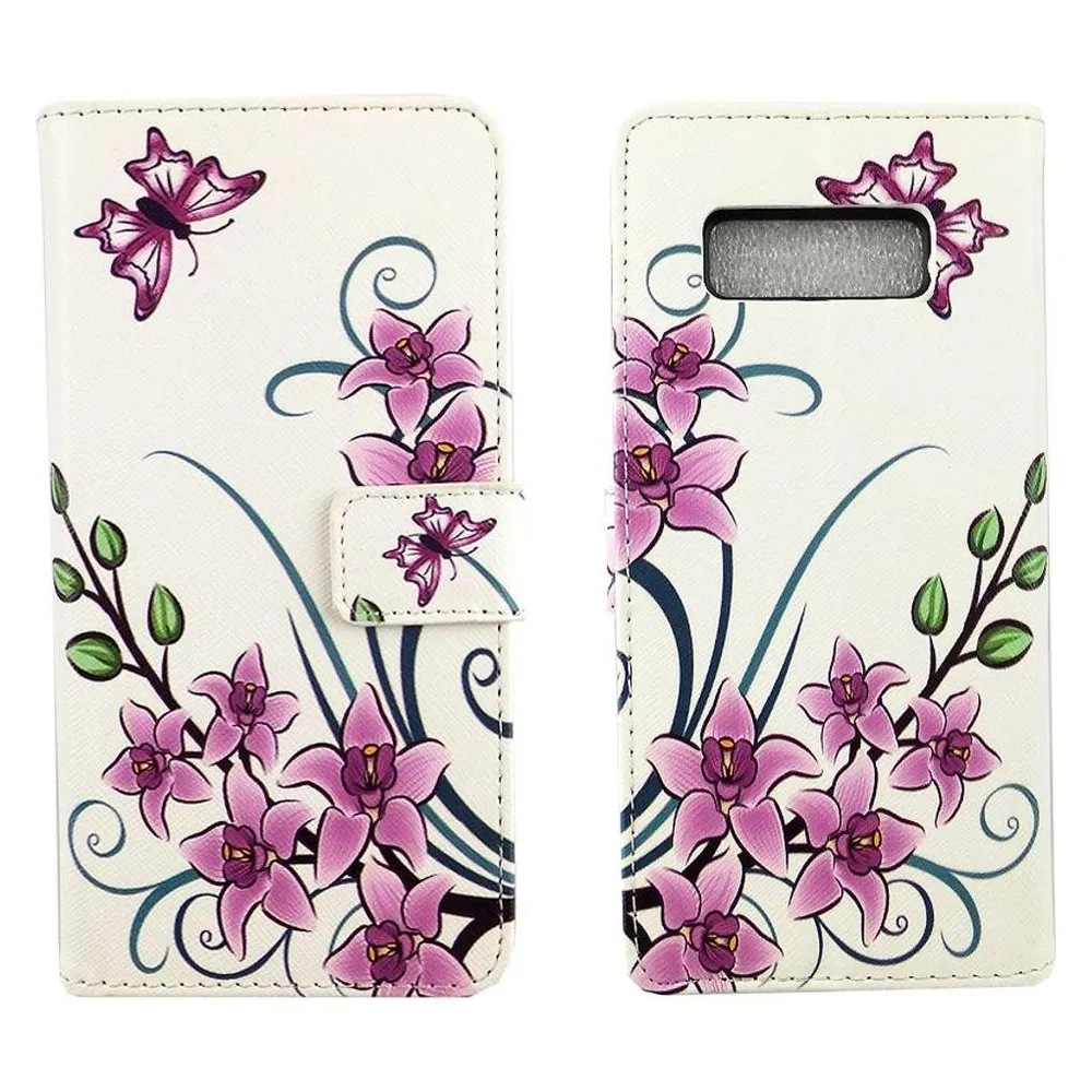 König Design Hülle Handy Schutz für Samsung Galaxy Note 8 Case Cover Tasche Wallet Etui Neu (Samsung Galaxy Note 8)