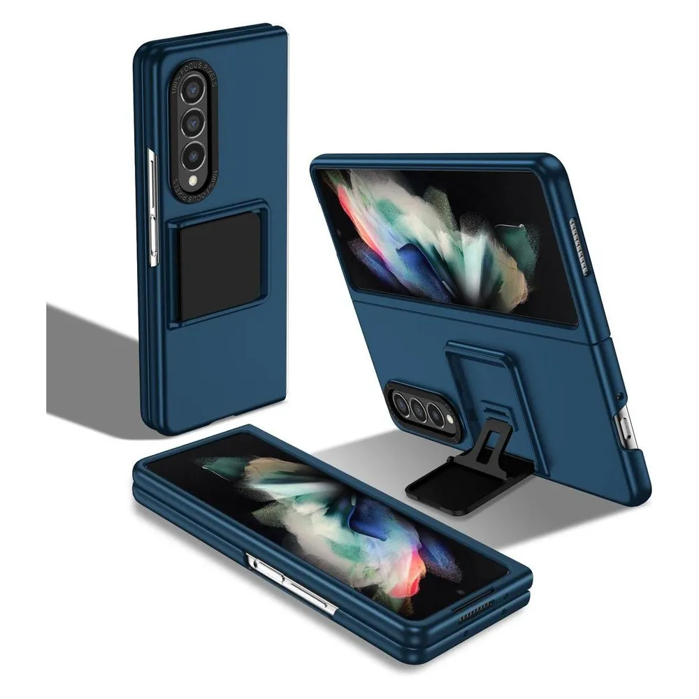 König Design Hülle Handy Schutz für Samsung Galaxy Z Fold3 5G Case Cover Tasche Flip Etui Neu (Samsung Galaxy Z Fold3 5G)