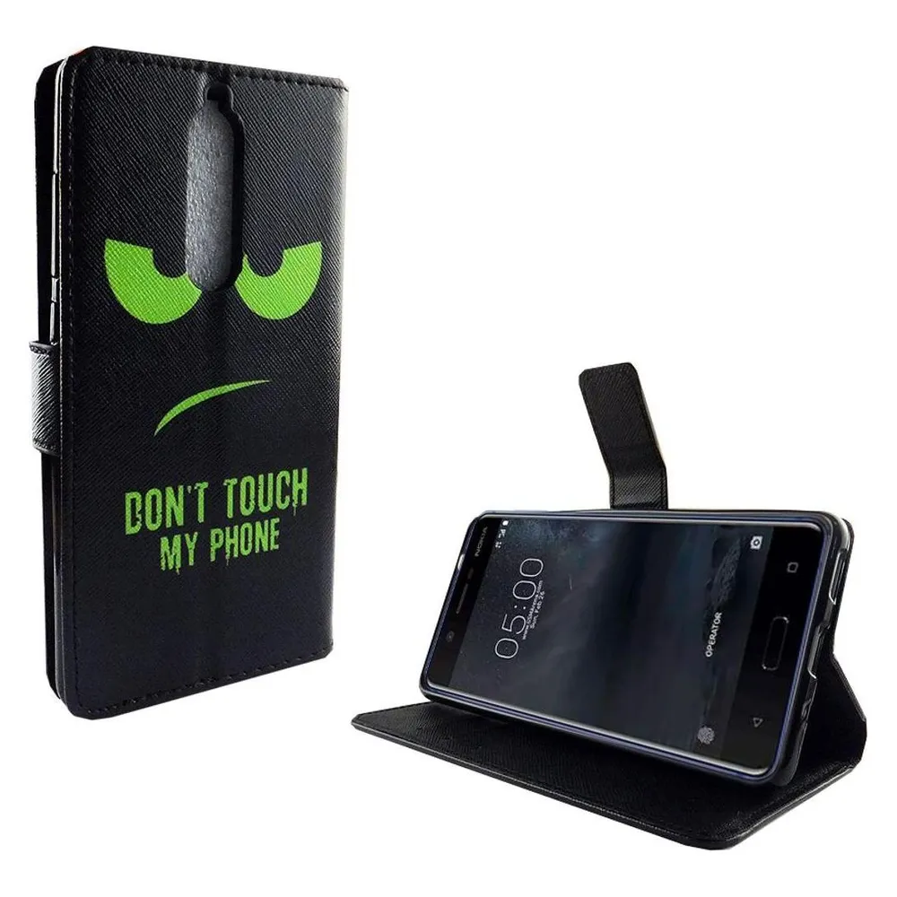 König Design Hülle Handy Schutz für Nokia 5.1 Case Cover Tasche Wallet Etui Handyhülle Bumper (Nokia 5.1)