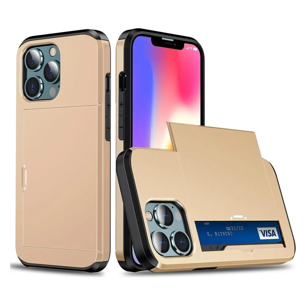 König Design Hülle Handy Schutz für Apple iPhone 13 mini Case Cover Tasche Etuis Bumper Gold