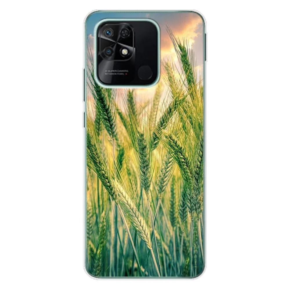König Design Hülle Handy Schutz für Xiaomi Redmi 10C Case Cover Tasche Bumper Etuis TPU Neu (Xiaomi Redmi 10C)