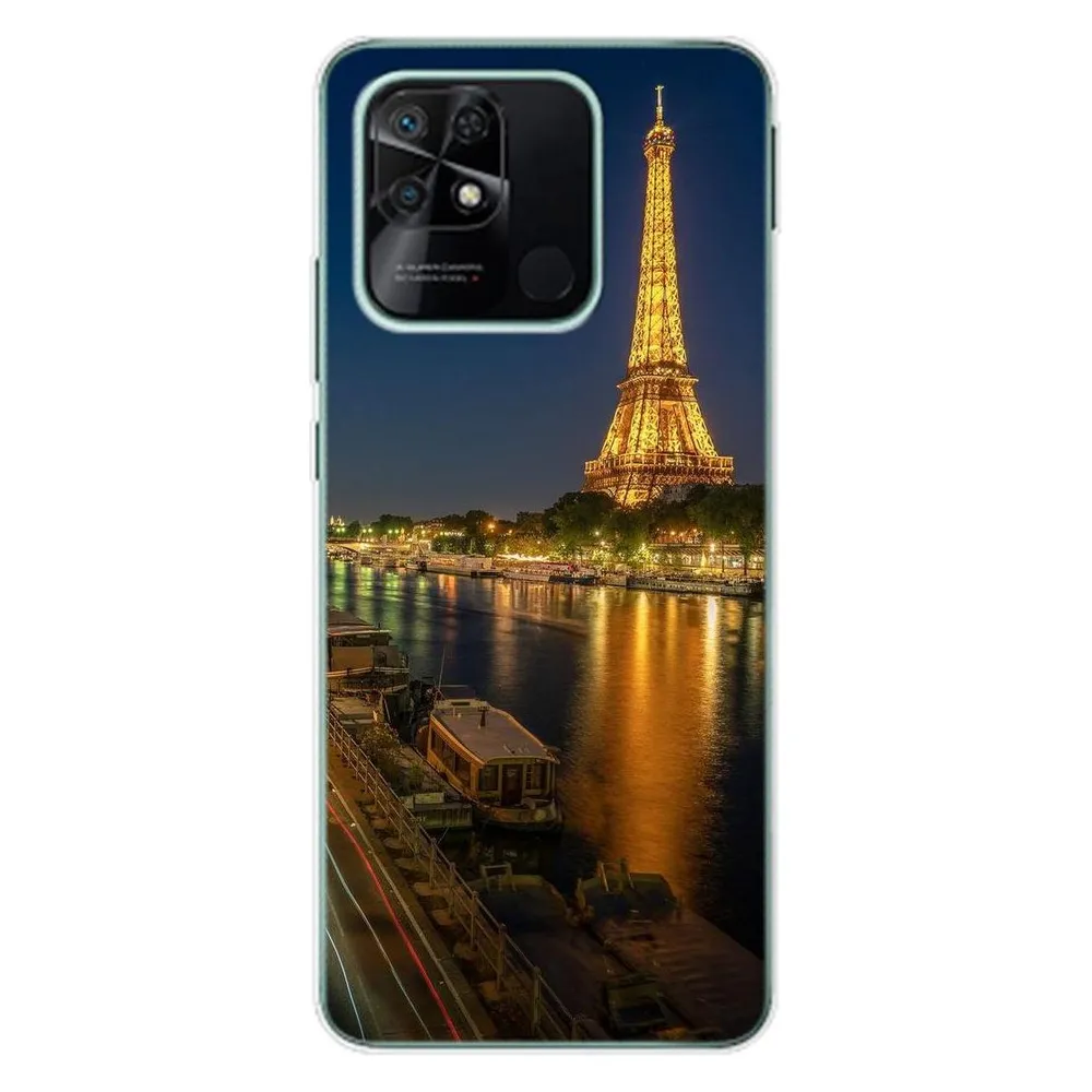König Design Hülle Handy Schutz für Xiaomi Redmi 10C Case Cover Tasche Bumper Etuis TPU Neu (Xiaomi Redmi 10C)